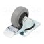 BPPC 0801 7000 Transport wheel; Ø: 80mm; W: 32mm; H: 105mm; antistatic; 80kg; PC 46sJGuZsDpbxffX07G4EzvptiIpoQN-gpIBZdvYsikw
