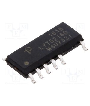LYT5216D IC: PMIC; AC/DC switcher,LED driver; 90÷308V; Ubr: 650V; SO16B qYCxiqiu0khYU9mMG0aU1JvYZCv8lu52-_2vbjvn7kw