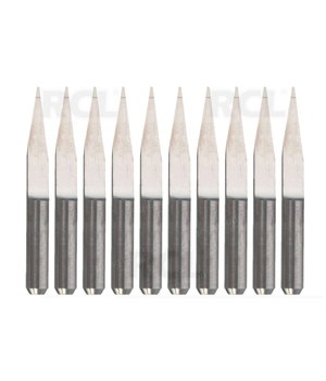 Karbīda griezējs Gravēšanas instruments, 0,2 mm, gals 3,175 mm (1/8"), 10 gab.

 IRGRV02.jpg