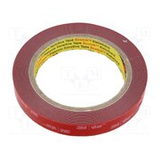 3M VHB RP+ 060GF Tape: fixing; W: 15mm; L: 5.5m; Thk: 0.6mm; acrylic; grey; 36N/cm LnOV4eSZhgrNtOgDHm4FGqJYYpKyc4BHKkpSbrRVS00