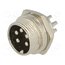 VG04014 Connector: microphone; socket; male; PIN: 5; for panel mounting zmVTfTOQ76QbYw7hzzC0p0vkzcY5PgsvFoBZYSQ7gIg