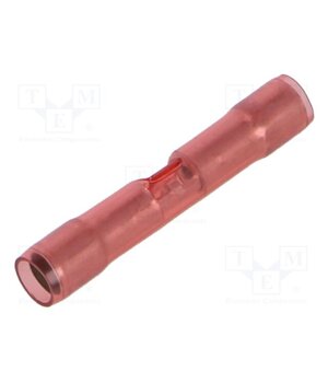 FNDWSCW-1.25 Tip: butt splice; 0.25÷1.65mm2; crimped; for cable; insulated; red x86pXf85jrAd0g92587-musCyX5NnodXUPlm6upKD4E