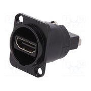 CP30122 Coupler; HDMI socket,both sides; FT; shielded; 19x24mm; metal C_RFRzaGGPGxkMKQtC6oxjiBi4j0tnyWt9vApMGWw9k