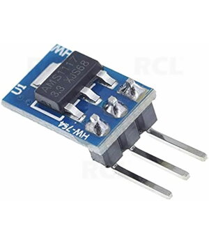 Enerģijas padeves modulis LDO DC-DC AMS1117, 3,3 V 800 mA, Uin: 4,2...10 V

 AMM10.jpg
