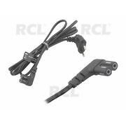 AC 230V kabelis, 1,5 m, melns

 CKA415KJ_1.jpg