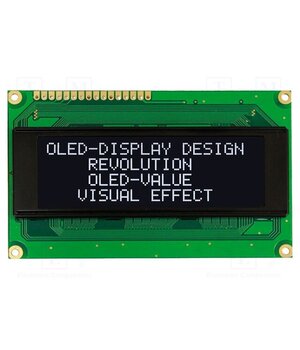 REC002004BWPP5N00100 Display: OLED; alphanumeric; 20x4; Dim: 98x60x10mm; white; PIN: 16 r1IxGVaxwKOpHkNN3Zv4sOD2yREFvx_o6xReEvQd2L4