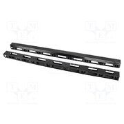 AK-1209-B Cable organizer; 37U; black; vertical hVdH42LefBlw353ShP9VCJl8FUb8yBcpRFKBjFyDgh4