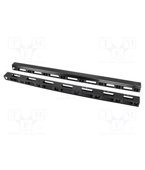 AK-1209-B Cable organizer; 37U; black; vertical hVdH42LefBlw353ShP9VCJl8FUb8yBcpRFKBjFyDgh4