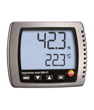 TESTO 608-H1 0560 6081 Thermo-hygrometer; 0÷50°C; 10÷95%RH; Accur: ±0.5°C afFLH1qf07TfVWYtgjPGHG3DqvSL1uu_2kFheAZ6JTM