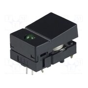 B3J-4100 Switch: keypad; Pos: 2; SPST-NO; 0.05A/24VDC; black; LED; green; THT mEAsUEdk73OZPOfclWYeEZ8q8Bp2Q8bMMoQLPv6zoNQ