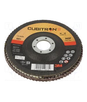 969F 125MM P 60  54169 Flap grinding wheels; Ø: 125mm; Granularity: 60; 22.23mm 01BaBZIrvkFHwIG_S5yymlnASb8ULWRcotYgWN1nAvA