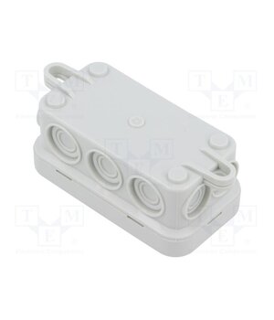 FD 10 S Enclosure: junction box; X: 43mm; Y: 80mm; Z: 36mm; IP55; light grey 7hvFHLwBr5oFDn67hd18ffqjIXWU7SP8RQxqIK80FwU