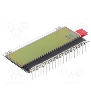 EA DOGM132E-5 Display: LCD; graphical; 132x32; STN Positive; yellow-green; 1x20 vUO78eVPsi5Hxzltkraii1K45zvDhL9M555bvujc5U0