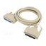 50541 Cable; D-Sub 25pin socket,D-Sub 25pin plug; PVC; Len: 1.8m; grey PxFgWjwbwGxakRusUkAAU8T7NEVtDcSTyy1mRxhrOew