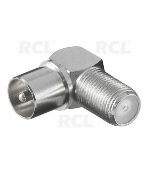 ADAPTERIS TV (M) <-> F (F), leņķveida

 CPE985K.jpg