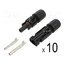 52596 Connector: solar; plug; male + female; 30A; 1kV; IP67; straight Asdhv-YVg-Iw2lh1Z33hRnlgST-Lr1T2fV2DM37Fd0I