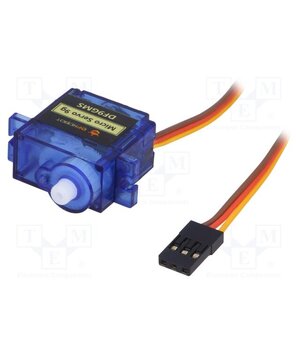SER0006 Motor: servo; 4.8÷6VDC; micro; analogue; 22x12.5x29.5mm; polyamide shV8Ag08hHow-XNVcNnkS2vhg8iHDAIPV40dwMMJSp4