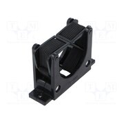 ER1.25-E4-X Holder; polyamide; black; W: 24.1mm; L: 73.7mm; Cable P-clips _r_a2UmxE_bfIFmosJRHtAoPDodv9jUGtX6HNnogRyw