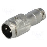 MIC342 Connector: microphone; plug; male; PIN: 2; for cable; straight sO1B2eezh31KoDhueWx3PKg9mdZ_KjhxXIlRDqCismU