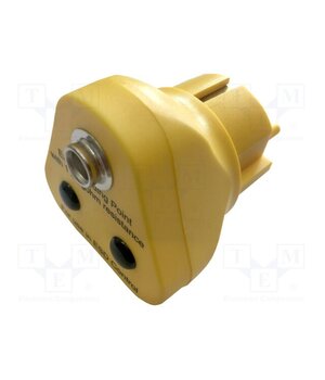 HR000010 Earthing plug; ESD; yellow; press stud male 10mm wQDxr7DxYRz6V3p-vBNCHND4axgNFrvvRoajI7jWiyk