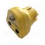 HR000010 Earthing plug; ESD; yellow; press stud male 10mm wQDxr7DxYRz6V3p-vBNCHND4axgNFrvvRoajI7jWiyk