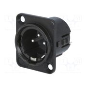 719-0300 Connector: XLR; socket; male; 15A; 50V; PIN: 3; straight; soldering rcG38MEPT15ZlxAddvXrsh8SxdRqKdYa4YcwlGXUXaE