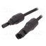 NEO-R4C1 1M Cable: solar; plug; PIN: 1; IP67; 4mm2; male,female; 1m xTw3c3oUIzQDTywMqg1qlWMYbFS-0em4D6UCZXPi6HY