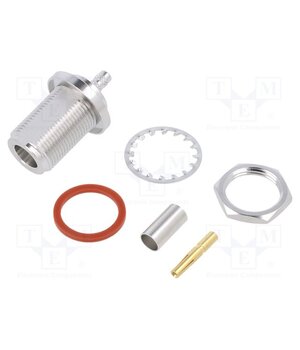 172132 Connector: N; socket; female; straight; 50Ω; crimped; gold-plated fMdIa1mPJSSJGvq5Z0VdpNwNyDn2l4kXydjLfSylcVc