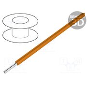 2842/1 OR005 Wire; HookUp Wire; 28AWG; wire; Cu; PTFE; orange; 250V; 30.5m; 100ft rSMnD7LAQpQbzYAaeXVO6pI2_zzNZV6fwfBSEA5X4d0