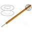 2842/1 OR005 Wire; HookUp Wire; 28AWG; wire; Cu; PTFE; orange; 250V; 30.5m; 100ft rSMnD7LAQpQbzYAaeXVO6pI2_zzNZV6fwfBSEA5X4d0