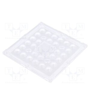 CS16324_STRADELLA-IP-28-HB-W LED lens; square; plexiglass PMMA; transparent; Mounting: screw F1rDC5cz9t0RX5PLAnv4hOO2UArNZcqKSQAv9D78R60