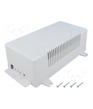 KM-107/GY Enclosure: for power supplies; X: 112mm; Y: 222mm; Z: 72mm; ABS; grey 0zUOutLBwf0vimDq5OcktdkenbkDg_TfZCMhS_RPRF4
