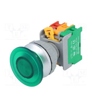 EBL30-1O/C G, W/O LAMP Switch: push-button; 30mm; Stabl.pos: 1; NC + NO; green; IP65; LXE30 QNI40ipVMpUl7ehrUffc8efCkVfUO9cS-Tk6DpJhPZc