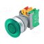 EBL30-1O/C G, W/O LAMP Switch: push-button; 30mm; Stabl.pos: 1; NC + NO; green; IP65; LXE30 QNI40ipVMpUl7ehrUffc8efCkVfUO9cS-Tk6DpJhPZc