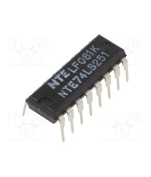 NTE74LS251 IC: digital; multiplexer,data selector; DIP16; OUT: 3-state; TTL Vrx0MAEcVshfjQtdsVNarFPJa7lKcTaDz9cFaX-nxrQ