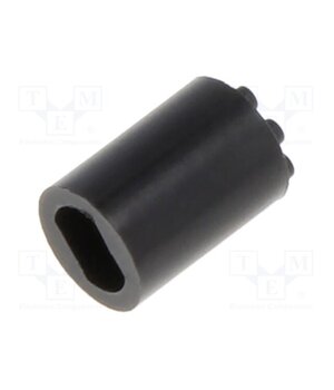 LTM-300 Spacer sleeve; LED; Øout: 5.1mm; ØLED: 3mm; L: 7.6mm; black; UL94V-0 Nvv3zCsZtqoee-1H-wgrSY78RCORRwL8qFTFxIT7OhE