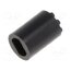 LTM-300 Spacer sleeve; LED; Øout: 5.1mm; ØLED: 3mm; L: 7.6mm; black; UL94V-0 Nvv3zCsZtqoee-1H-wgrSY78RCORRwL8qFTFxIT7OhE