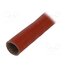 SCS4KV 14.0 RB 5 Insulating tube; fiberglass; brick red; -60÷250°C; Øint: 14mm _Pueuzo4tSx20hzBVF6AvUEC62E9bbZoKKpSt0uT9qM