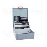 0000810361100 Drill set; for metal; high speed steel; metal case; 41pcs. fkgWTGjgGkqW00WGP7ribnWHFEYwMq_rZAKXtQB0NyA