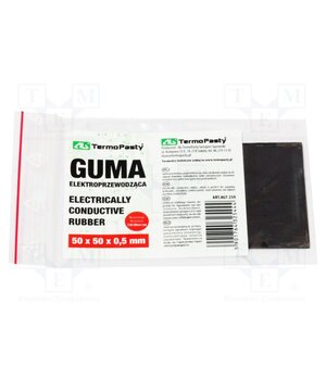 ART.AGT-250 Electrically conductive rubber; black; W: 50mm; L: 50mm; Thk: 0.5mm ETRxqzvr_6Q672AFTaAGfD_AvWMQhTH574cgglDwH3Q