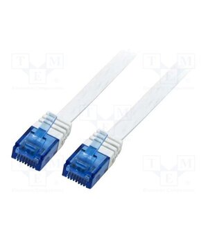 CP0137 Patch cord; RJ45 plug,both sides; U/UTP; 5e; stranded; CCA; 5m; PVC 3U7OuzBR6taMpdiuLwk8-tcdXyLNPK2YIgfrSNJ5FYI