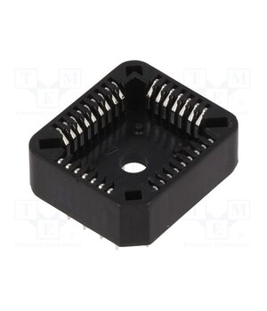 PLCC 32 Socket: integrated circuits; PLCC32; THT; phosphor bronze; tinned LwopkZIgx-hwBRnlwU6TDJFGndDS-GY1qh5K6gYmJcI