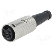 600-0600 Connector: DIN; plug; female; PIN: 6; 240°; straight; for cable; 34V pGQbEGbMTt1mE95uNkTEyQZQY97CxLU7zZ-SdpdmrPA