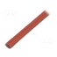 SCS4KV 6.0 RB 10 Insulating tube; fiberglass; brick red; -60÷250°C; Øint: 6mm j9JplMugOLOBepB6x07CFxHTGotrfMXYb1_fOy1y2fw
