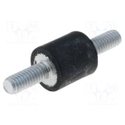 DVA.1-10-10-M4-10-55 Vibration damper; M4; Ø: 10mm; rubber; L: 10mm; Thread len: 10mm 0-jeVgH5XgN5KvKvJboSZlcsWDz0AEzIvdFRRMSKSlU