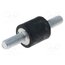 DVA.1-10-10-M4-10-55 Vibration damper; M4; Ø: 10mm; rubber; L: 10mm; Thread len: 10mm 0-jeVgH5XgN5KvKvJboSZlcsWDz0AEzIvdFRRMSKSlU