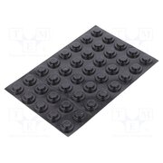 7000002023 Self-adhesive foot; H: 4.7mm; black; polyurethane; Dim: Ø15.9mm 2K0Z2IBxWYAkLaGBAW6OrKi5T6Ia2W5tMZqn8vpaF-0
