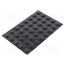 7000002023 Self-adhesive foot; H: 4.7mm; black; polyurethane; Dim: Ø15.9mm 2K0Z2IBxWYAkLaGBAW6OrKi5T6Ia2W5tMZqn8vpaF-0