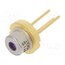 ADL-65104TA4 Diode: laser; 645÷660nm; 10mW; 9/28; THT; 2.5÷6VDC; red s7hS7VsWdGH9mzdDZN5UDT4eJm8LIsTI2GOMlXERi0M