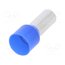2-966067-6 Tip: bootlace ferrule; insulated; copper; 16mm2; 12mm; tinned; blue coISicSDny298b3AXQaUH7uXGdQUYxM8k3Fp8EJAvDM